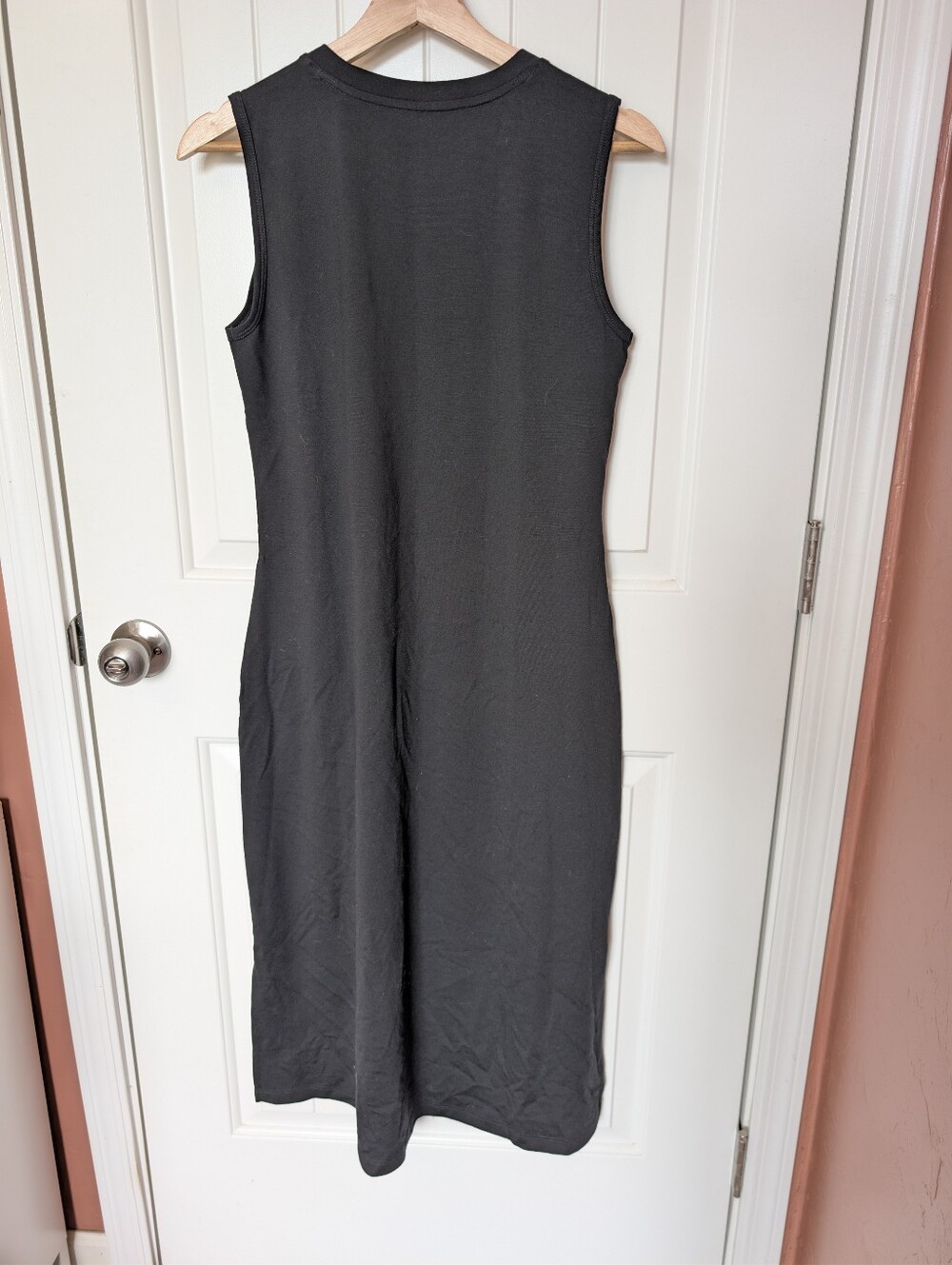 Woolx Cassie Sleeveless Midi Dress Small Black - Picture 2 of 6
